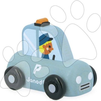 Janod na tlačenie Polícia Police Car City Cross Roads modré J05912