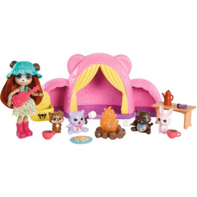 Mattel Enchantimals Tent Camping Cuddlers