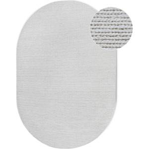 Villeroy & Boch Бял ръчно изработен вълнен килим 160x230 cm Francois - Villeroy&Boch (106048-160x230 Oval)