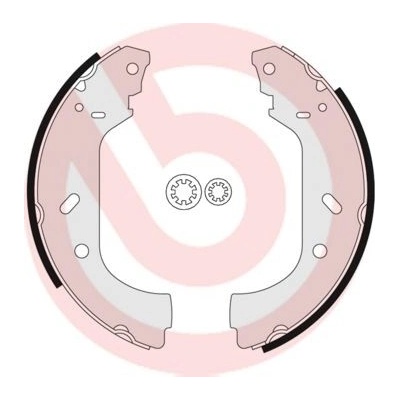 Sada brzdových čeľustí BREMBO S 23 517