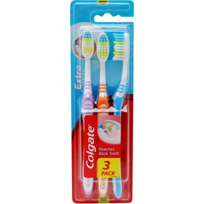 Colgate Extra Clean medium 3 ks