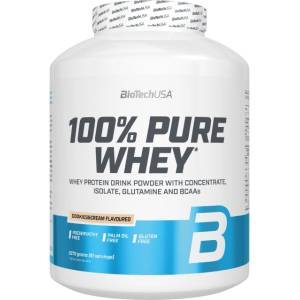 BioTechUSA 100% Pure Whey [2000 грама] Бисквити с крем