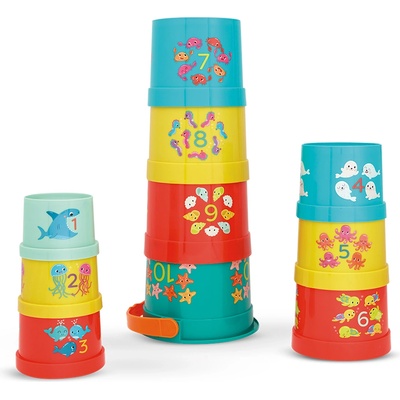 Battat Игрален комплект Battat - Кофички за подреждане, 10бр (BTBX2141)