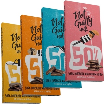 Not Guilty hořká s ořechovou náplní 4 x 270 g