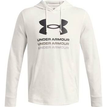 Under Armour Rival Terry Graphic Hood - White