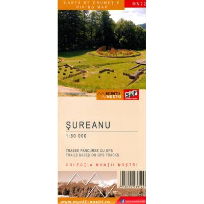 mapa Sureanu 1:80 t.