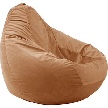 Image 1 of PUFRELAX Пуф круша 320л. Nirvana Grande, Creamsicle, Перящ се калъф, Пълнеж от Полистиролни перли, Гама Premium (PUF-G-NGR-PT-CMS)