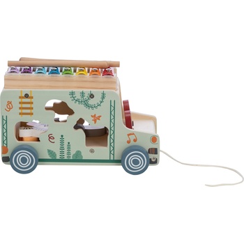 FREEON Free2Play Дървено камионче животни, с пиано (80623)