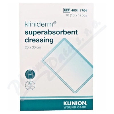 Kliniderm Superabs. DRESS 20 x 30 STERILE