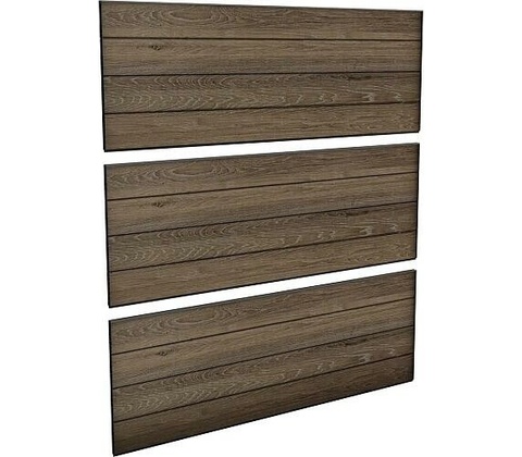 KETER Plotový panel KETER FENCE KIT walnut (3x panel)