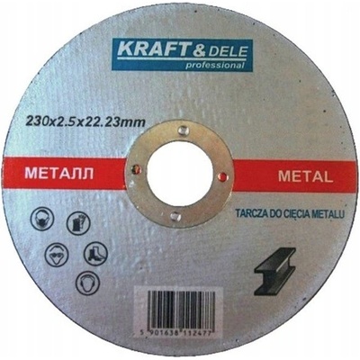 Kraft & Dele Řezný kotouč 230 x 2,5 x 22,2 mm KD1947