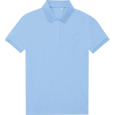B&C My Eco Polo 65/35 women modrá lotus