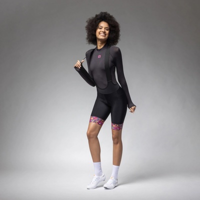 Alé krátké s laclem PR-E Hike černá