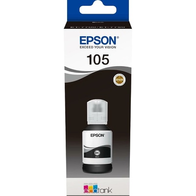 Atrament Epson 105 Black - originálny