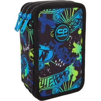 COOLPACK Ученически несесер с пособия Coolpack - Jumper 3 - SKATE NIGHT