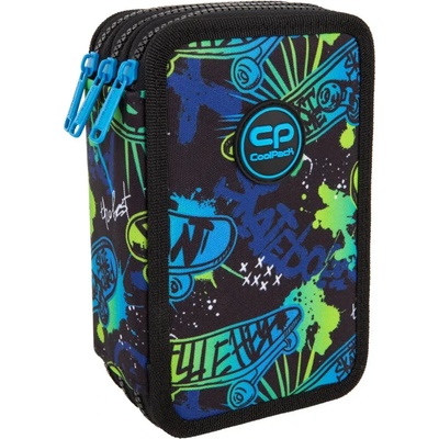 COOLPACK Ученически несесер с пособия Coolpack - Jumper 3 - SKATE NIGHT