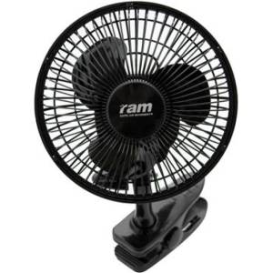 RAM Вентилатор Клип Фен RAM 15cm, 2 скорости, щипка