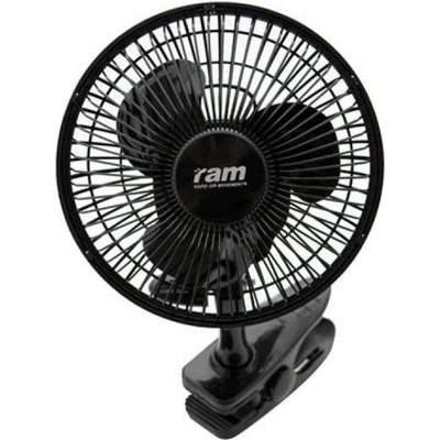 RAM Вентилатор Клип Фен RAM 15cm, 2 скорости, щипка