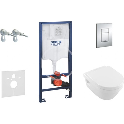 Grohe Rapid SL 38528SET-KB WC + SEDÁTKO Villeroy & Boch