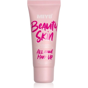 Miyo Beauty Skin All About Make-Up дълготраен фон дьо тен цвят 00 Dune 30ml