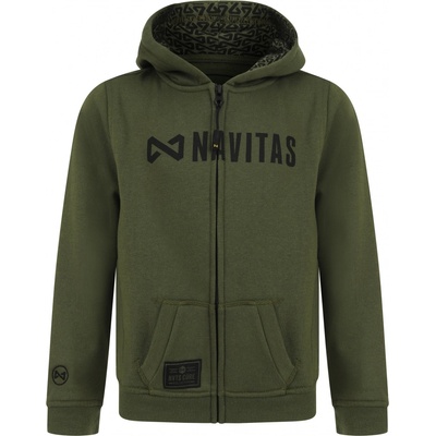 Navitas Mikina CORE Zip Hoody Green – Zboží Mobilmania