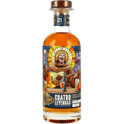 Romero & Sons Cuatro Leyendas no.2 el Padre Almeida 58% 0,7 l (holá láhev)