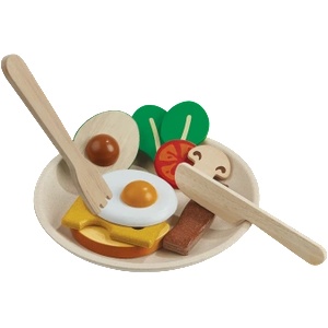Plan Toys Детски дървен комплект - Направи закуска - PlanToys (3611_2)