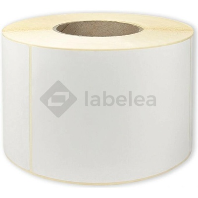 Labelea Samolepiace TERMO etikety 100x150 mm biele papierové, 1000 etikiet na rolke, Farba etikiet Biela, Vnútorný priemer dutinky 76 mm ETM100150W010V