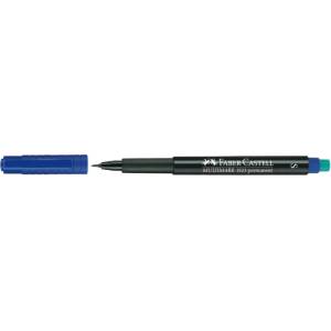 Faber-Castell Алкохолен маркер, OHP, 0, 4 мм, FABER-CASTELL "Multimark 1523", син 152351 (152351)
