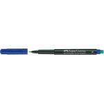 Faber-Castell Алкохолен маркер, OHP, 0, 4 мм, FABER-CASTELL "Multimark 1523", син 152351 (152351)