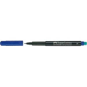 Faber-Castell Алкохолен маркер, OHP, 0, 4 мм, FABER-CASTELL "Multimark 1523", син 152351 (152351)