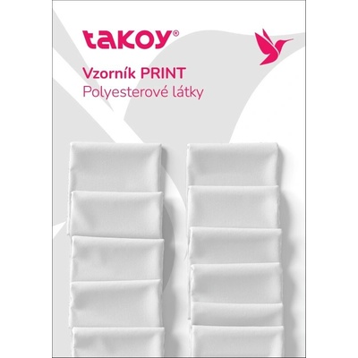 Takoy Vzorník PRINT - Polyesterové látky