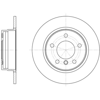 Brzdový kotúč REMSA 6284.00