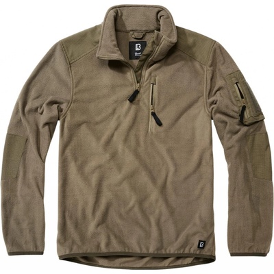 BRANDIT Fleece Troyer Ripstop Olivová