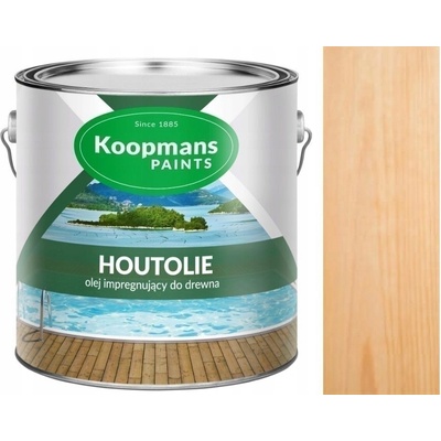 Impregnační olej na dřevo Koopmans Houtolie bezbarvý 5L