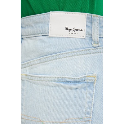 Pepe Jeans Дънков къс панталон Pepe Jeans BERMUDA SHORT UHW BREEZE (PL801176)