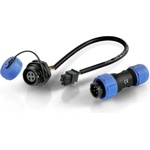 QuWireless QPSP4 електрически контактен адаптер Черен (QPSP4)