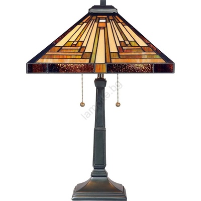 Elstead Lighting QZ-STEPHEN-TL - Настолна лампа Tiffany STEPHEN 2xE27/60W/230V (ED0204)