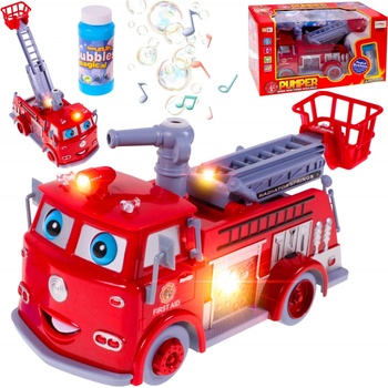 Majlo Toys hasičské auto s bublifukem a melodiemi Bubble Pumper