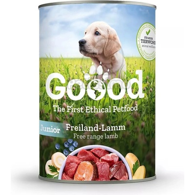 Goood Junior консерва за кучета - агнешко и пъстърва 800 г