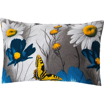 Xpose bavlna Obliečka na vankúš KARLA modrá/sivá 70x90