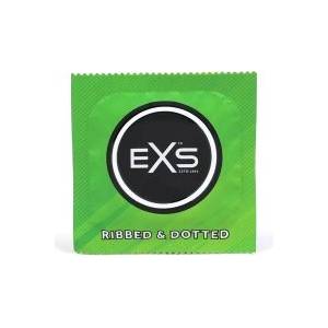 EXS Condoms Релефни и на точки презервативи 3 бр (p27062)