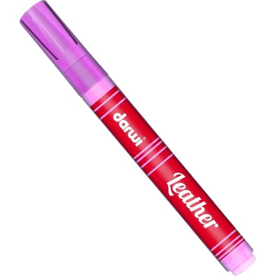 Darwi Paint On Leather Marker Маркер върху кожата Pink 6 ml 1 бр (DA0420013475C)