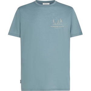 Icebreaker Men Merino 150 Tech Lite SS Tee Peaceful Pass Размер: L / Цвят: светло син