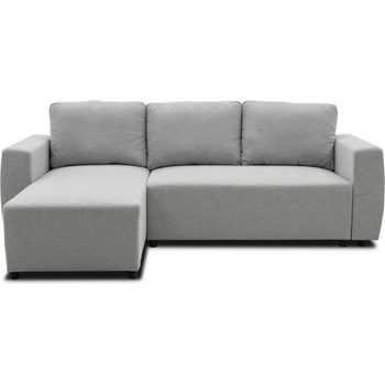 PGS Ъглов разтегателен диван pharell, реверсивен, Мишо сиво (hfpgspharella126236)