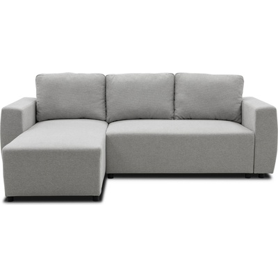 PGS Ъглов разтегателен диван pharell, реверсивен, Мишо сиво (hfpgspharella126236)