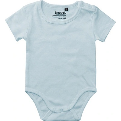 Neutral Dojčenské body s krátkym rukávom NE Light Blue