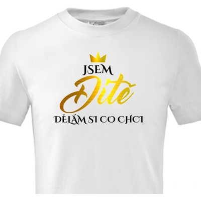 Dětské tričko Jsem dítě dětské