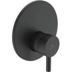 Ideal Standard CeraLine - Душ-смесител за вграждане с 1 изход, черен A7388XG (A7388XG)