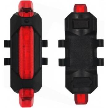 Image 1 of ENTAC ФЕНЕР ЗА КОЛЕЛО Entac 2W IP44 ЧЕРВЕНА СВЕТЛИНА (0407252)